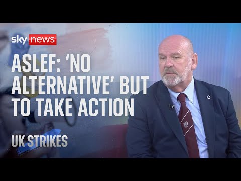Rail Strikes: ‘No alternative’ but to take action – ASLEF