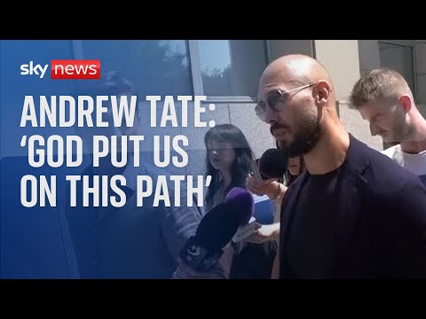 Andrew Tate: ‘God has put us on this path to try and awaken the world’
