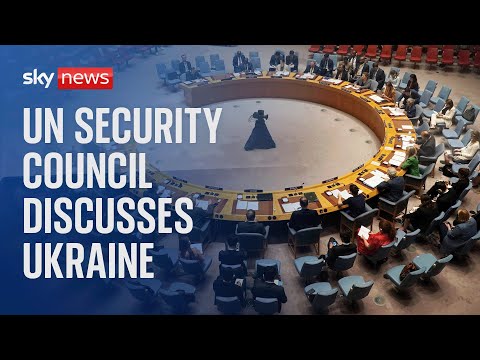 Watch live: UN Security Council discusses Ukraine