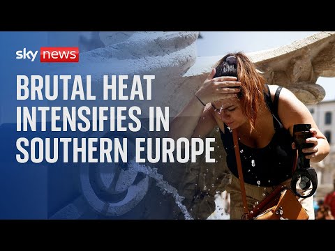 Heatwave set to intensify in southern Europe