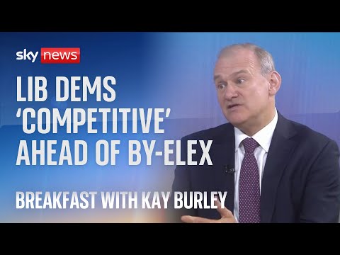 Ed Davey says he will ‘campaign to the line’ ahead of triple by-election
