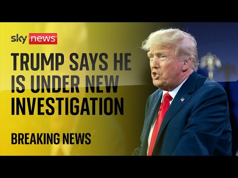 Donald Trump ‘notified he is target’ of investigation into 2020 election