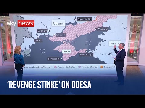 Ukraine War: Moscow says overnight attacks on Southern Ukraine were ‘mass revenge strikes’