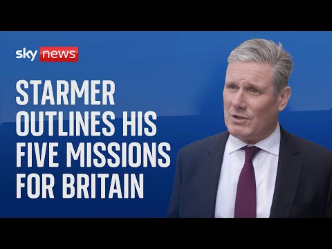 Sir Keir Starmer delivers keynote speech at Future of Britain conference