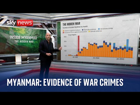 What evidence is there of war crimes in Myanmar?
