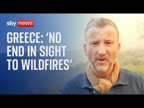 Europe heatwave: ‘No end in sight to wildfire smoke’ outside Athens
