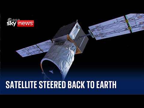 Aeolus: European Space Agency satellite to be steered to Earth for first time