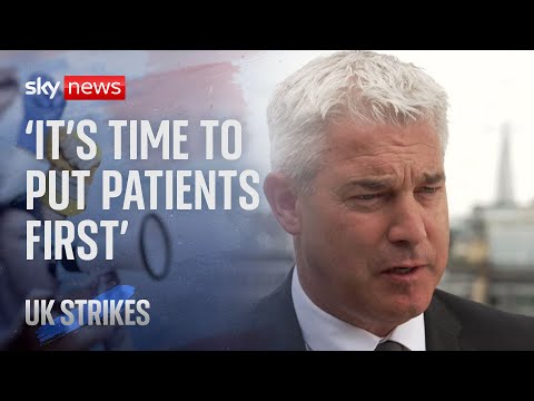 Senior doctors’ strike: ‘It’s time to put patients first’ says health secretary Steve Barclay