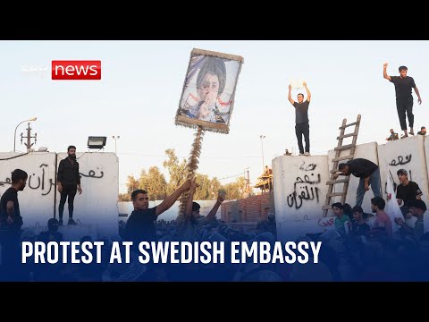 Protests at Swedish embassy in Baghdad over Koran ‘burning’ demonstration