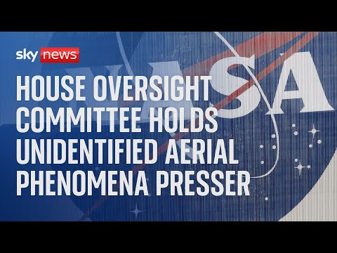 House Oversight and Accountability Committee presser on Unidentified Aerial Phenomena
