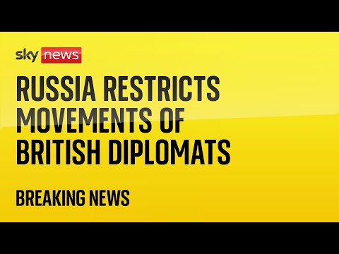 Ukraine War: British diplomats face new restrictions in Russia