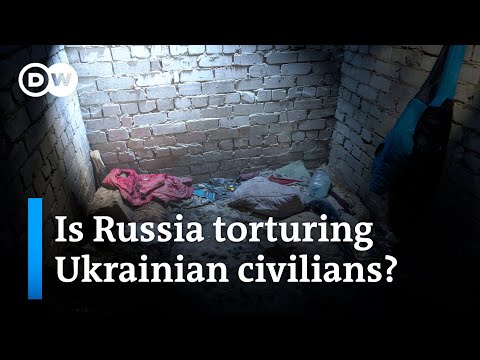 Russia is said to keep Ukrainian civilians as slaves | DW News