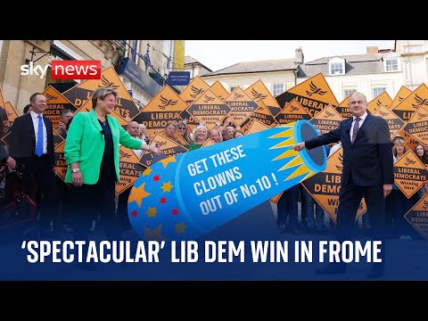 Sir Ed Davey says Lib Dem win in Frome is ‘nothing short of spectacular’