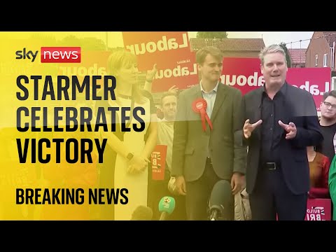 Starmer celebrates Labour’s by-election victory in Selby and Ainsty