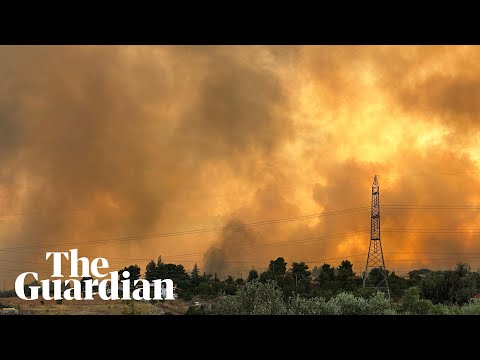 Strong winds reignite wildfires in Greece, triggering more evacuations
