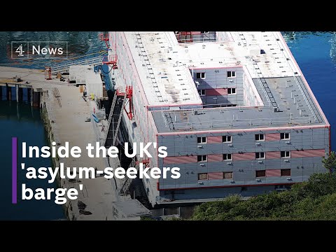 Inside the Bibby Stockholm – the UK government’s ‘asylum seeker barge’