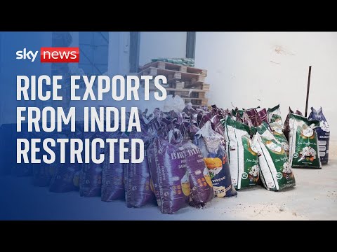 India imposes a partial blockade on rice sales to due surging domestic prices