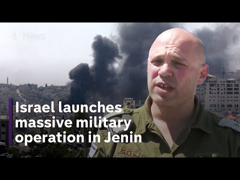 Jenin: At least 10 Palestinians killed after Israel launches major military operation in West Bank