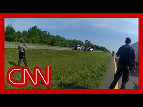 An unarmed Black man was attacked by a police dog despite surrendering with his hands in the air