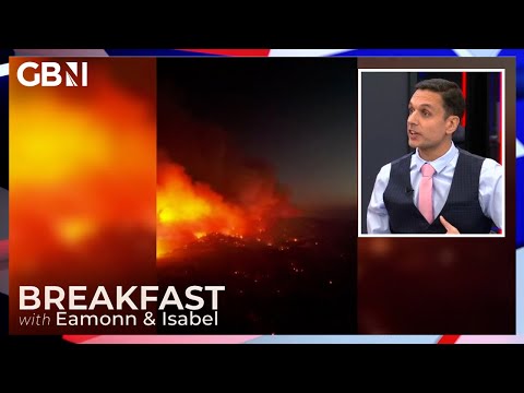 Greece wildfires: Rhodes and Corfu have ‘turned into a tinder box’ | Weather journalist Nathan Rao
