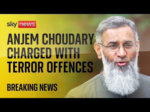 Anjem Choudary charged with three terror offences