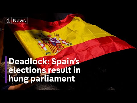 Spain’s left and right parties both claim victory as election leads to hung parliament