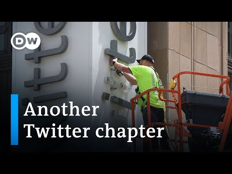 Twitter rebranded to ‘X’ by Elon Musk | DW News