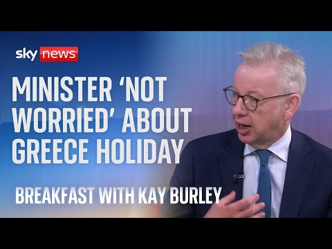 Minister ‘not worried’ about heading to Greek island for holiday