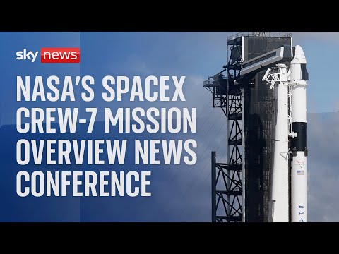 Watch live: News conference with NASA’s SpaceX Crew-7