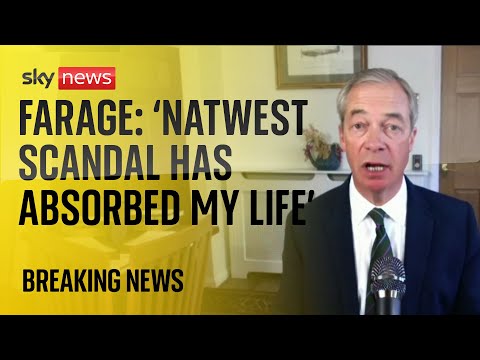 Breaking: Nigel Farage says 10 banks turned him down