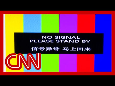 China censors CNN in middle of report on missing foreign minister