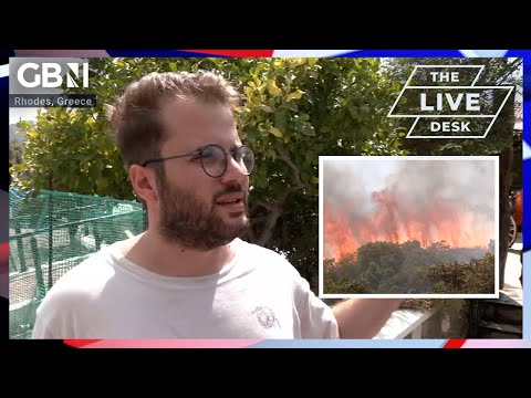 ‘We are here with everything!’ | Greek volunteer on the fight to protect his home from wildfires