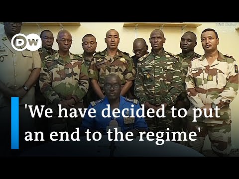 Coup in Niger: Soldiers claim to have overthrown President Bazoum | DW News