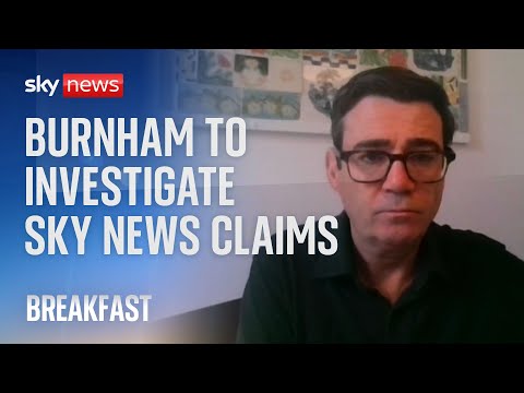 Manchester mayor launches investigation after Sky’s strip search report