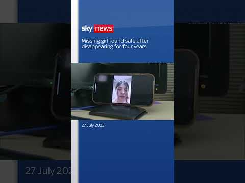 Missing girl found after four years