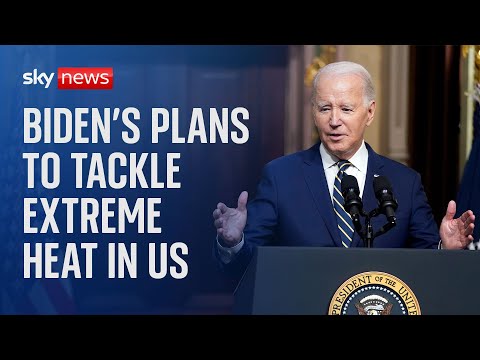 Watch live: Biden’s plans to protect citizens from extreme heat in US