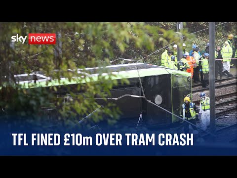 Croydon tram disaster: Transport for London fined £10m over health and safety failings