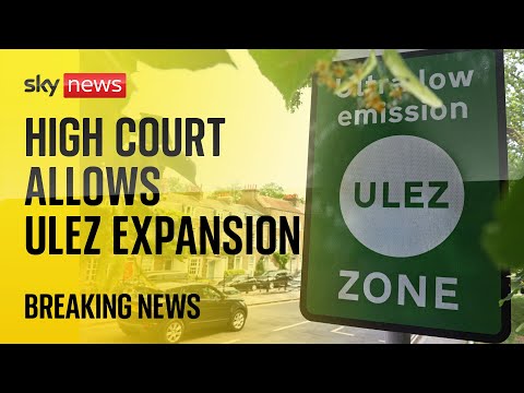 BREAKING: London mayor wins ULEZ expansion case