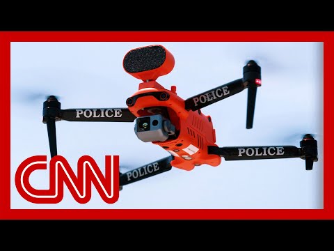 With more sharks along the beach, police are using these drones to protect swimmers