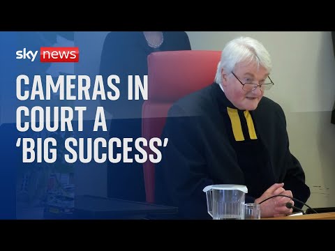 Cameras in courts has been ‘big success’