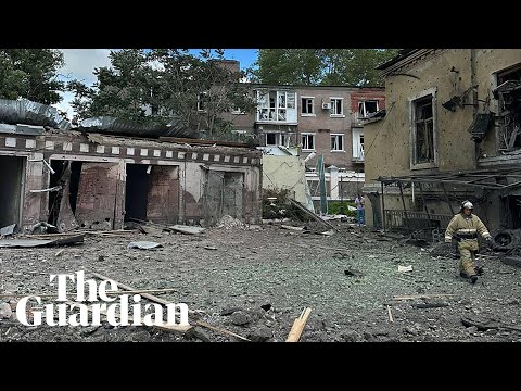 Footage shows aftermath of blast in Taganrog, Russia