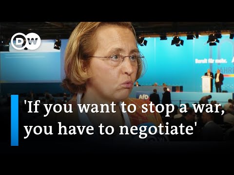 AfD’s Beatrix von Storch: Delivering weapons to Ukraine does not support peace | DW News