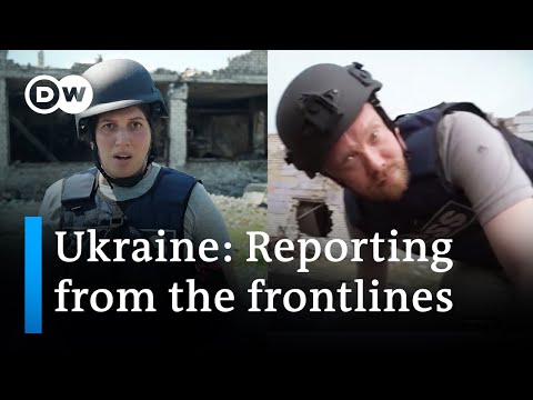 What’s it like reporting on the frontlines of Ukraine’s counteroffensive? | DW News