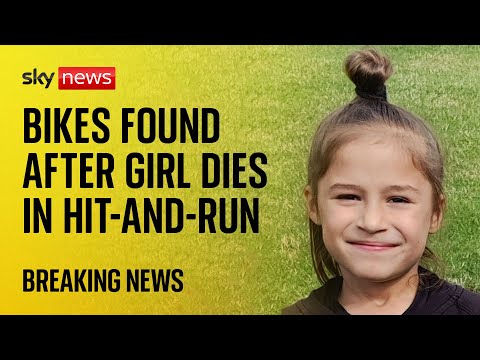Police investigating hit-and-run death of girl find two motorbikes