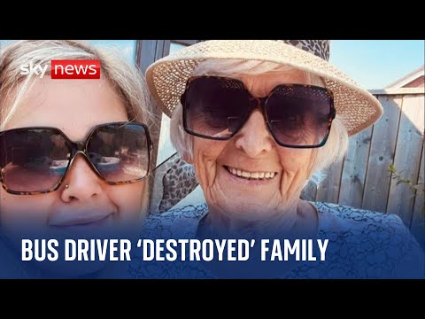 Granddaughter of woman dragged under bus says driver ‘destroyed’ her whole family