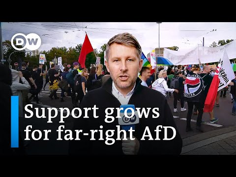 Opponents of far-right AfD protest at party convention in Germany | DW News