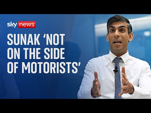 Low traffic neighbourhoods: Sunak ‘hasn’t been on the side of motorists’ – Labour
