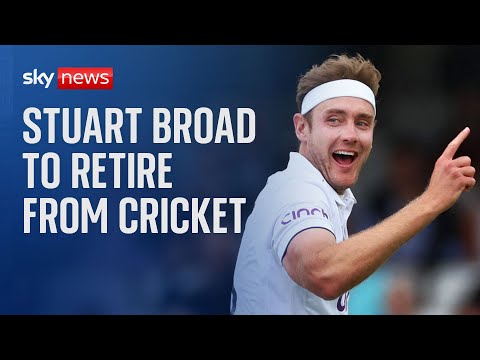 Stuart Broad to retire from cricket after Ashes series