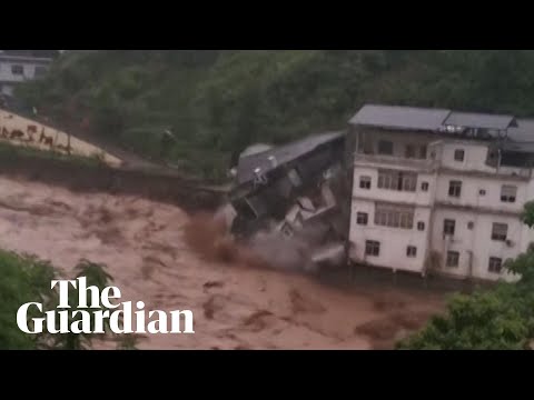 Evacuations underway as severe flooding hits parts of China