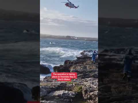 Search continues to find person swept away
